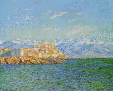 Claude Monet Old Fort at Antibes oil painting picture